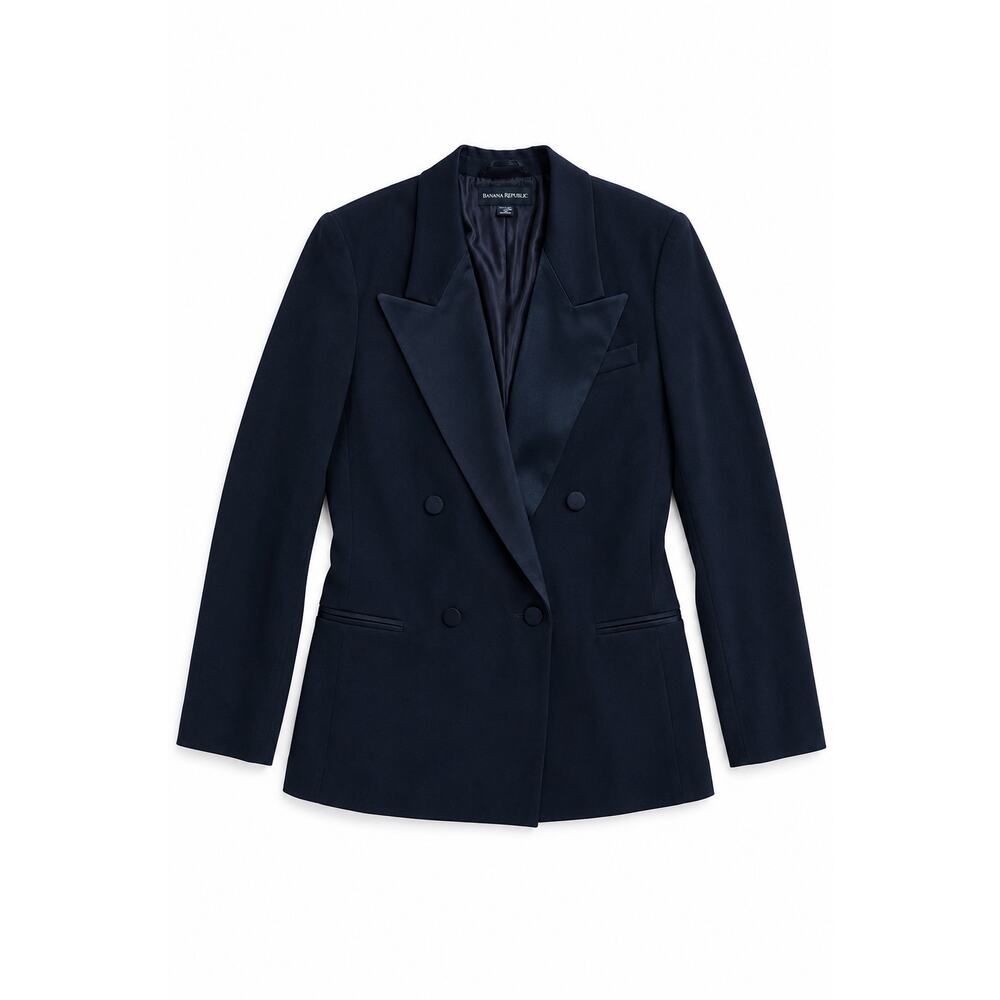 Banana Republic Double Breasted Blazer Size 10 Made Italy
